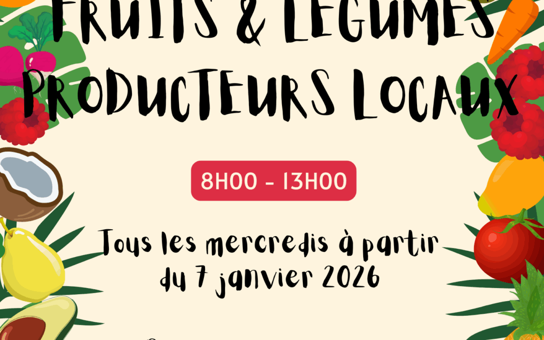 Tous les mercredis à partir du 7 janvier – parking mairie