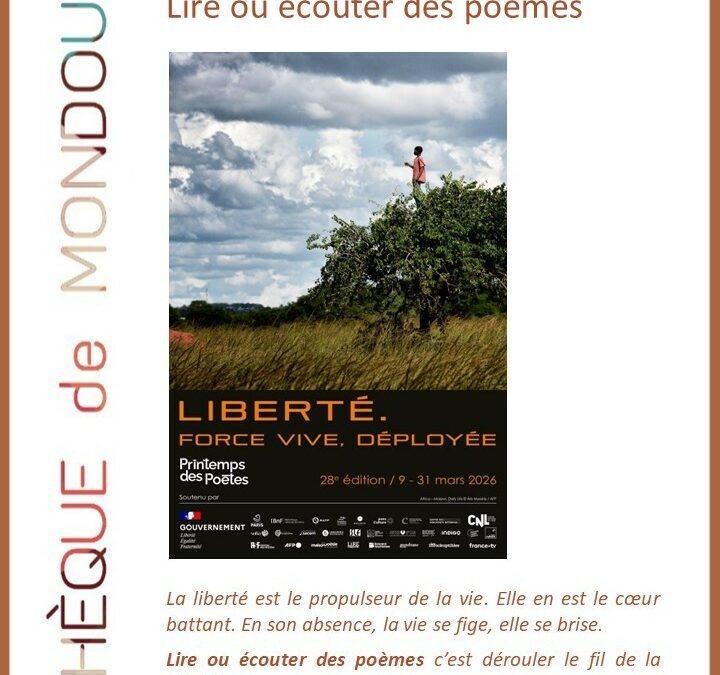 Mercredi 25 mars 2026 – 19h00 – Médiathèque de Mondouzil