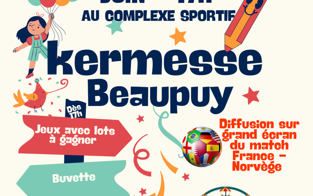 Vendredi 26 juin 2026 – 17h – Complexe sportif